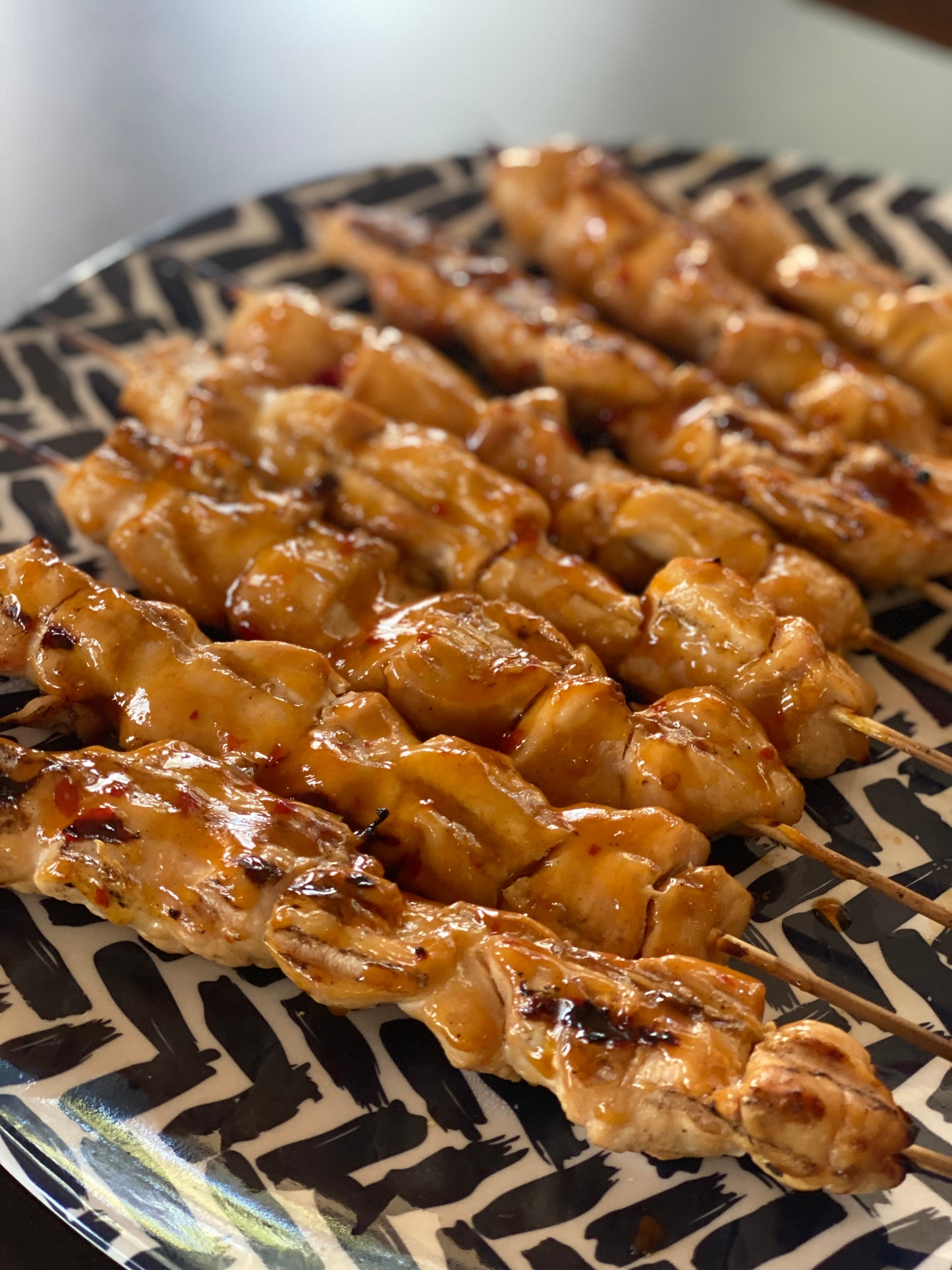 Sweet Chilli Chicken Kabobs