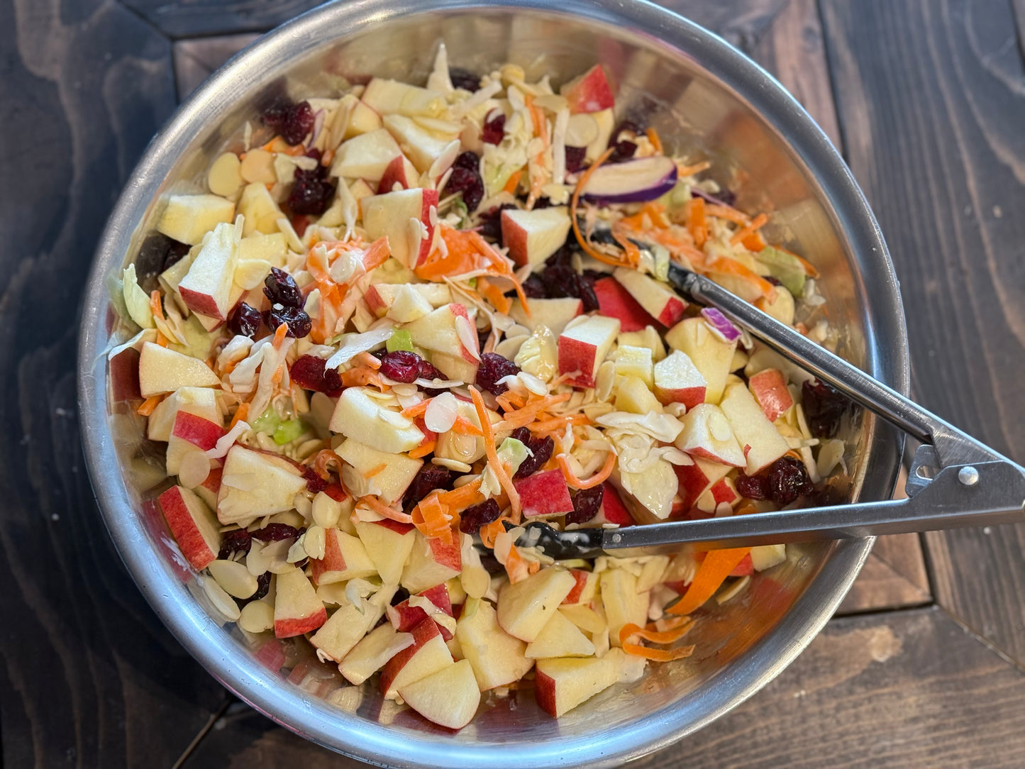 Cranberry Apple Coleslaw