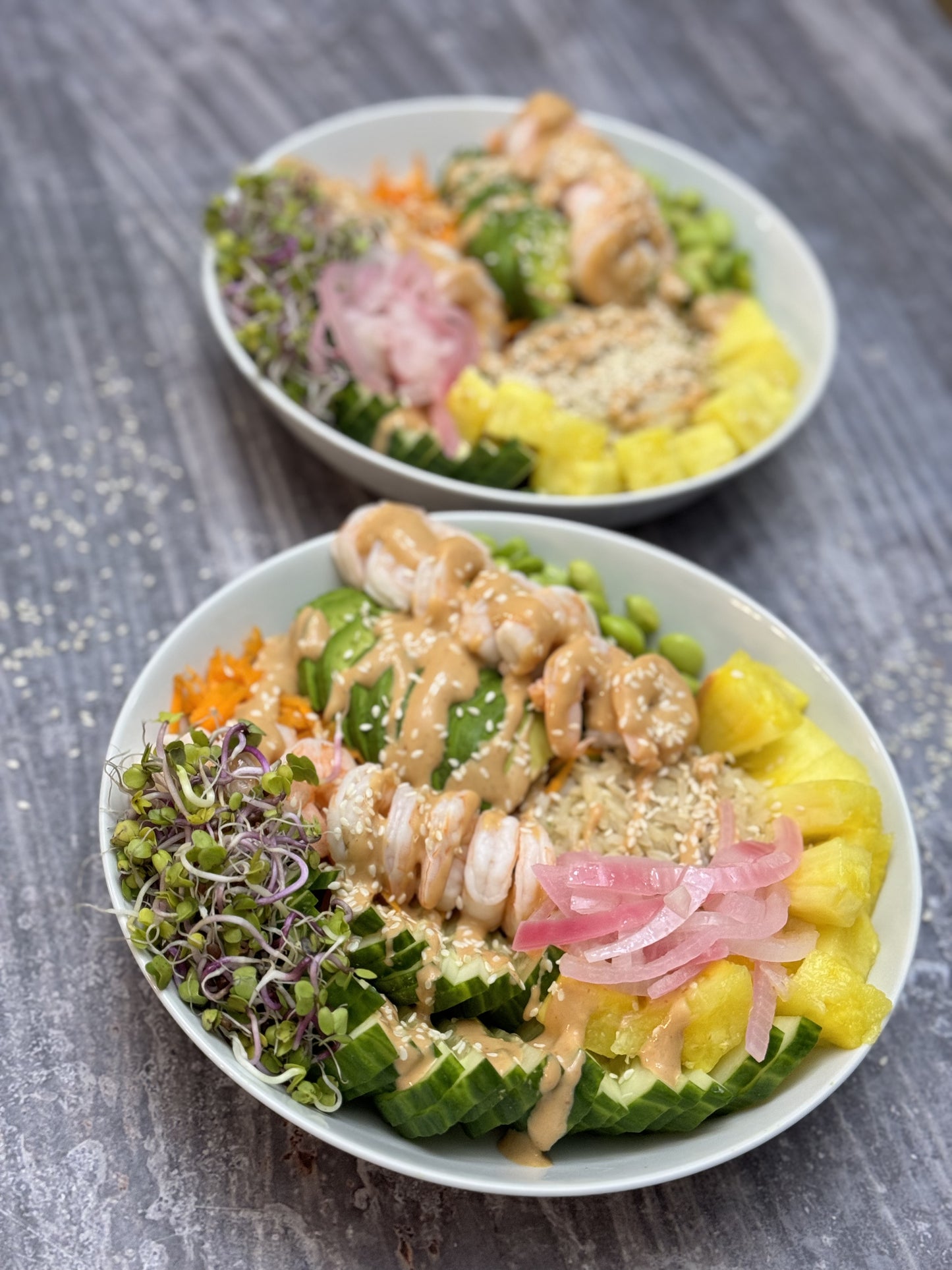Shrimp Poke Bowl