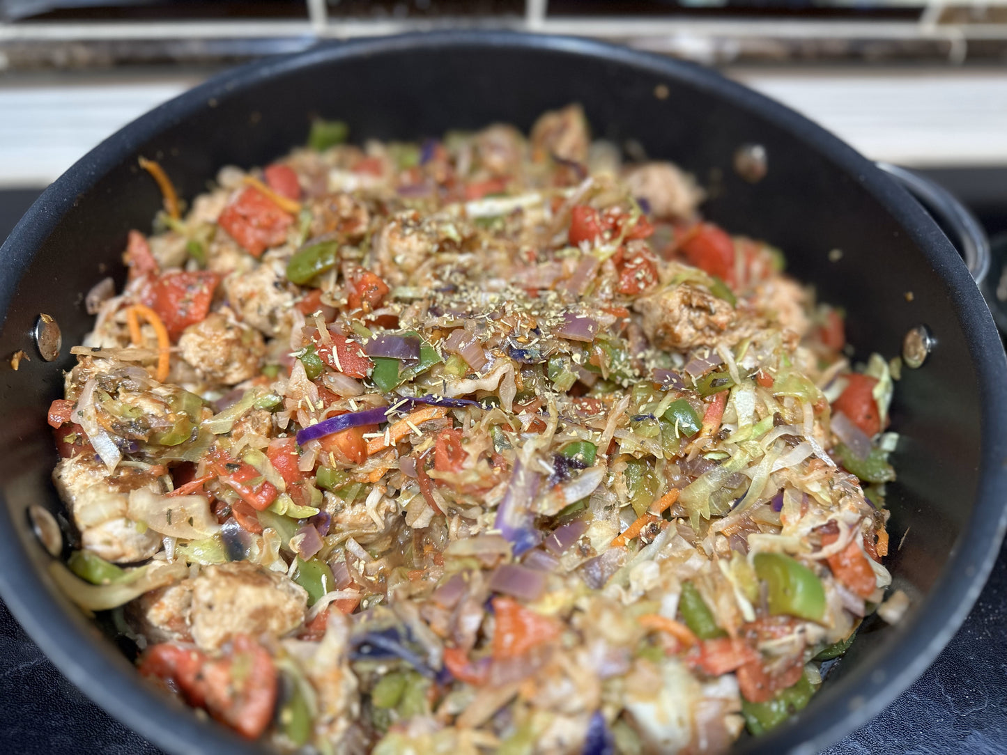 Italian Sausage & Cabbage Skillet