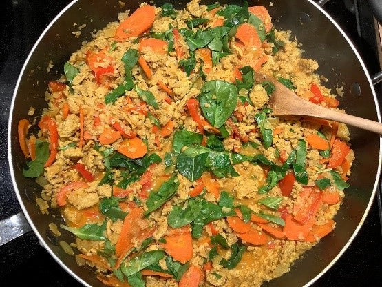 Ground Turkey Thai Stir-fry