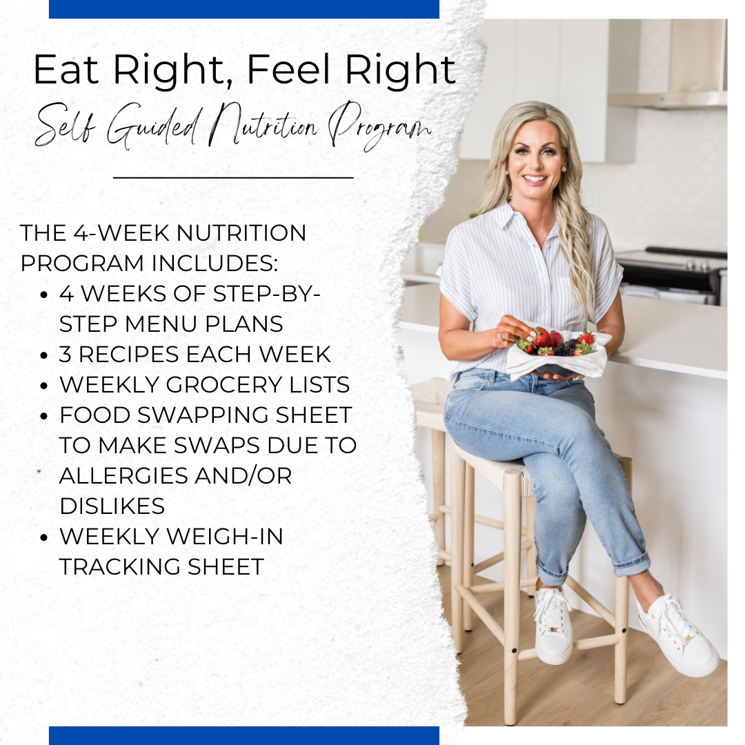 Eat Right, Feel Right Self Guided Nutrition Program