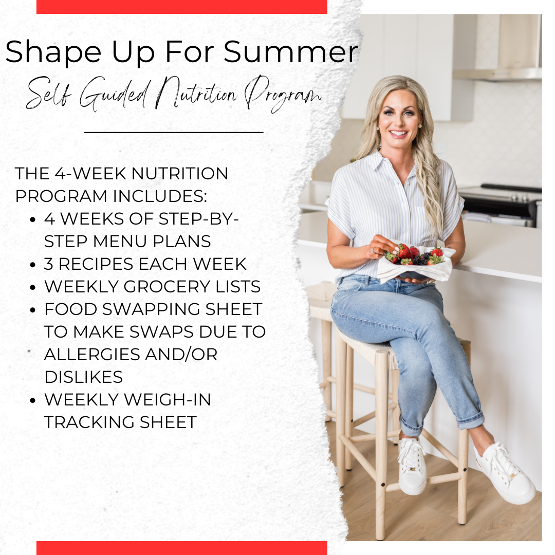Shape Up For Summer Self Guided Nutrition Program