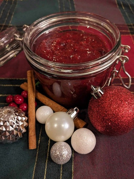Spiced Christmas Chia Jam