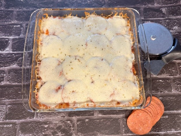 Low Carb Pizza Bake