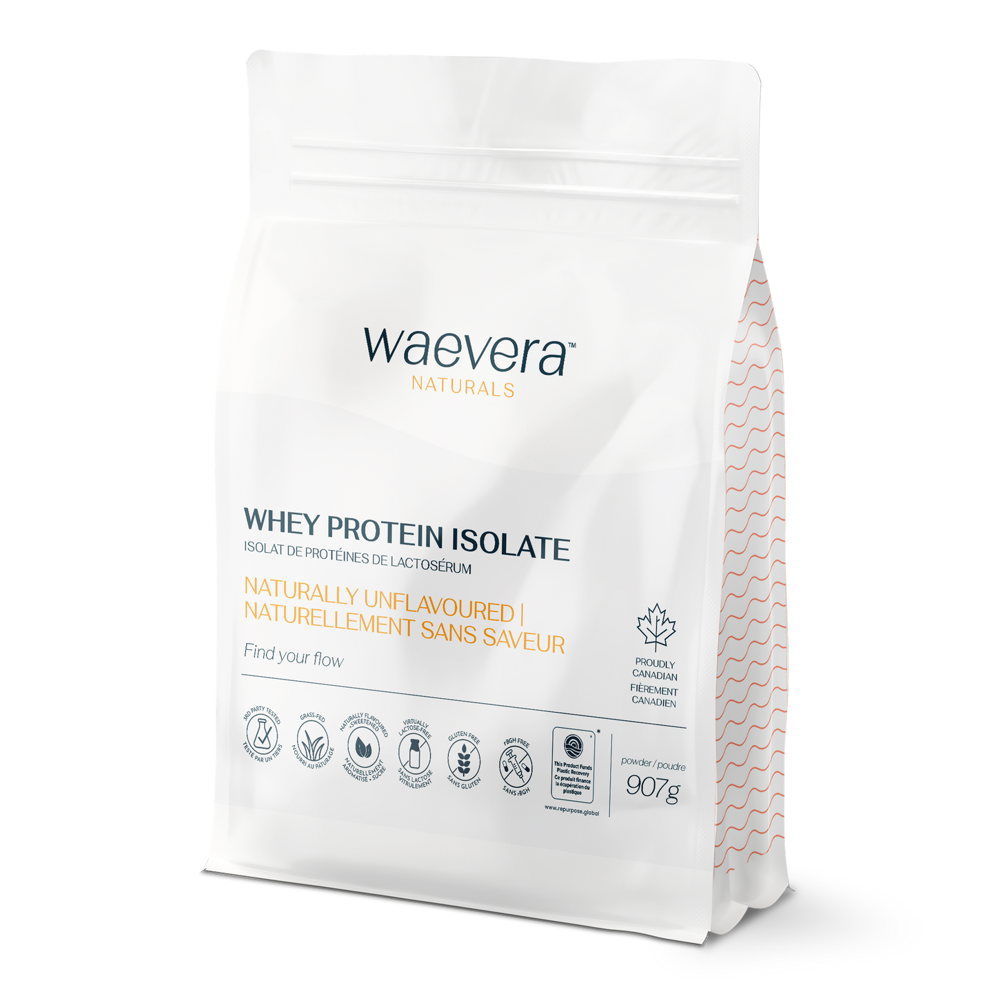 Waevera Naturals Whey Protein Isolate-2lb-PRE ORDER