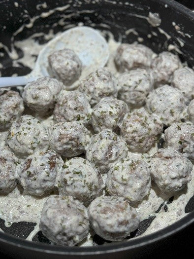 Beef Ricotta Meatballs