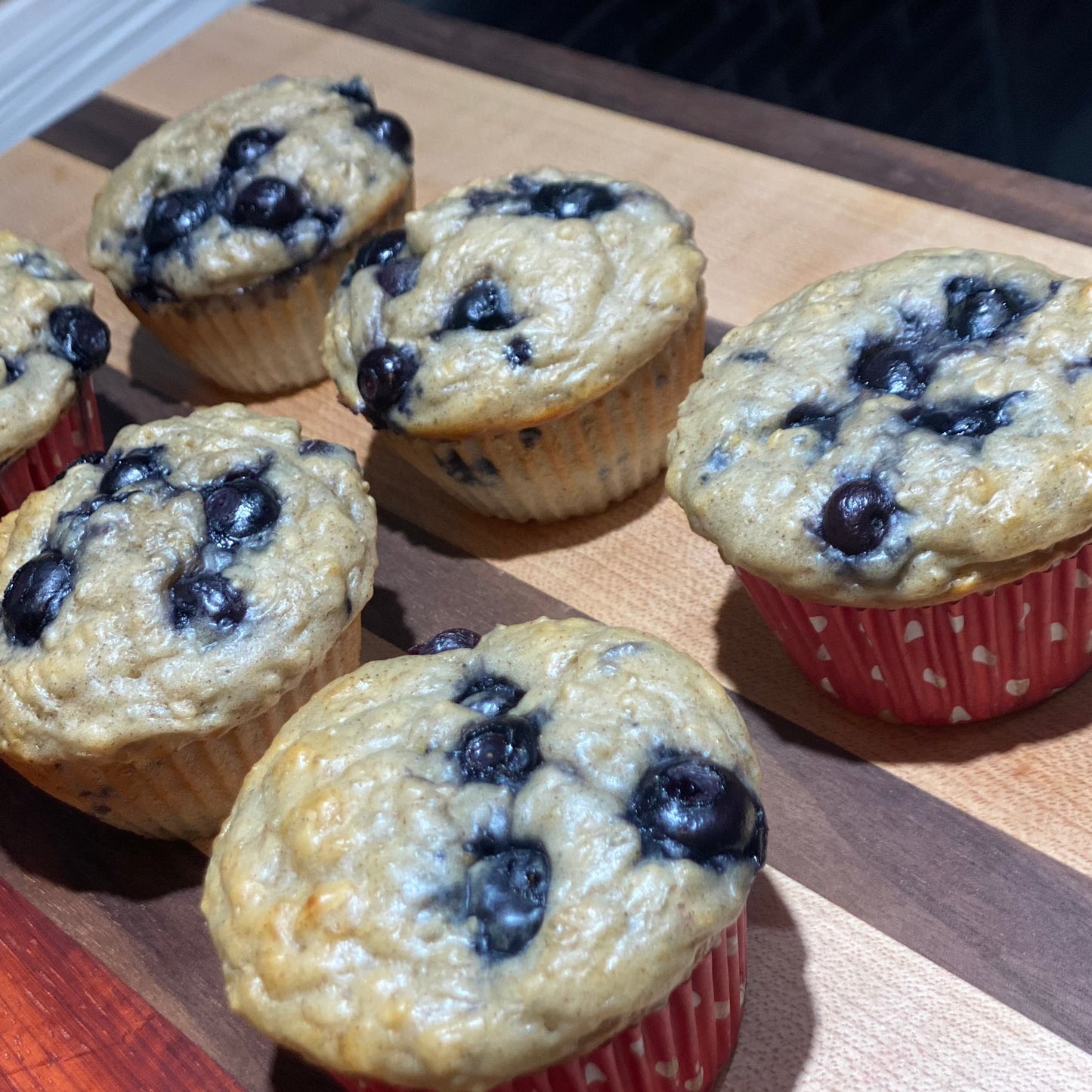 Blueberry Oat Muffins