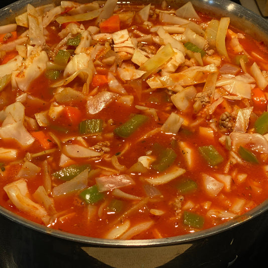 Beef & Cabbage Soup