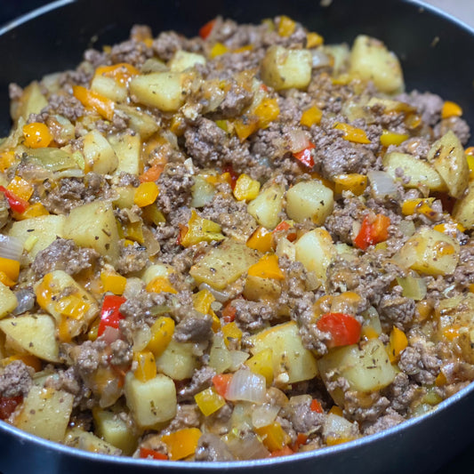 Healthy Hamburger Hash