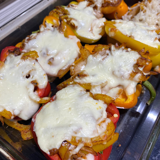 Chicken Fajita Stuffed Peppers