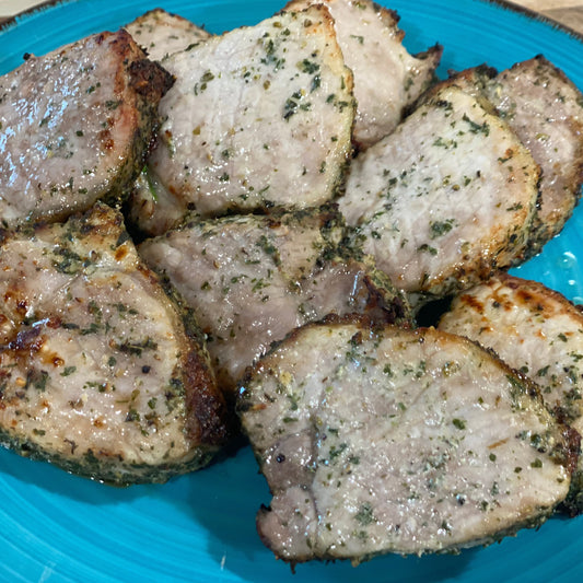 Herbed Crusted Pork Tenderloin