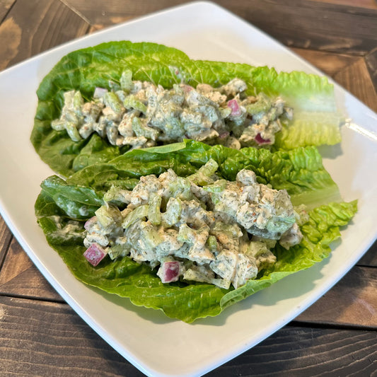 Creamy Dill Pickle Chicken Salad