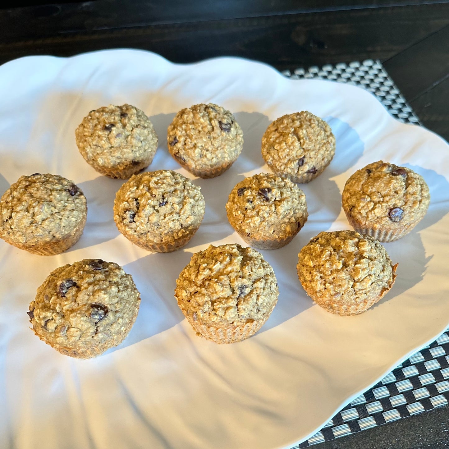 Apple Banana Blender Muffins