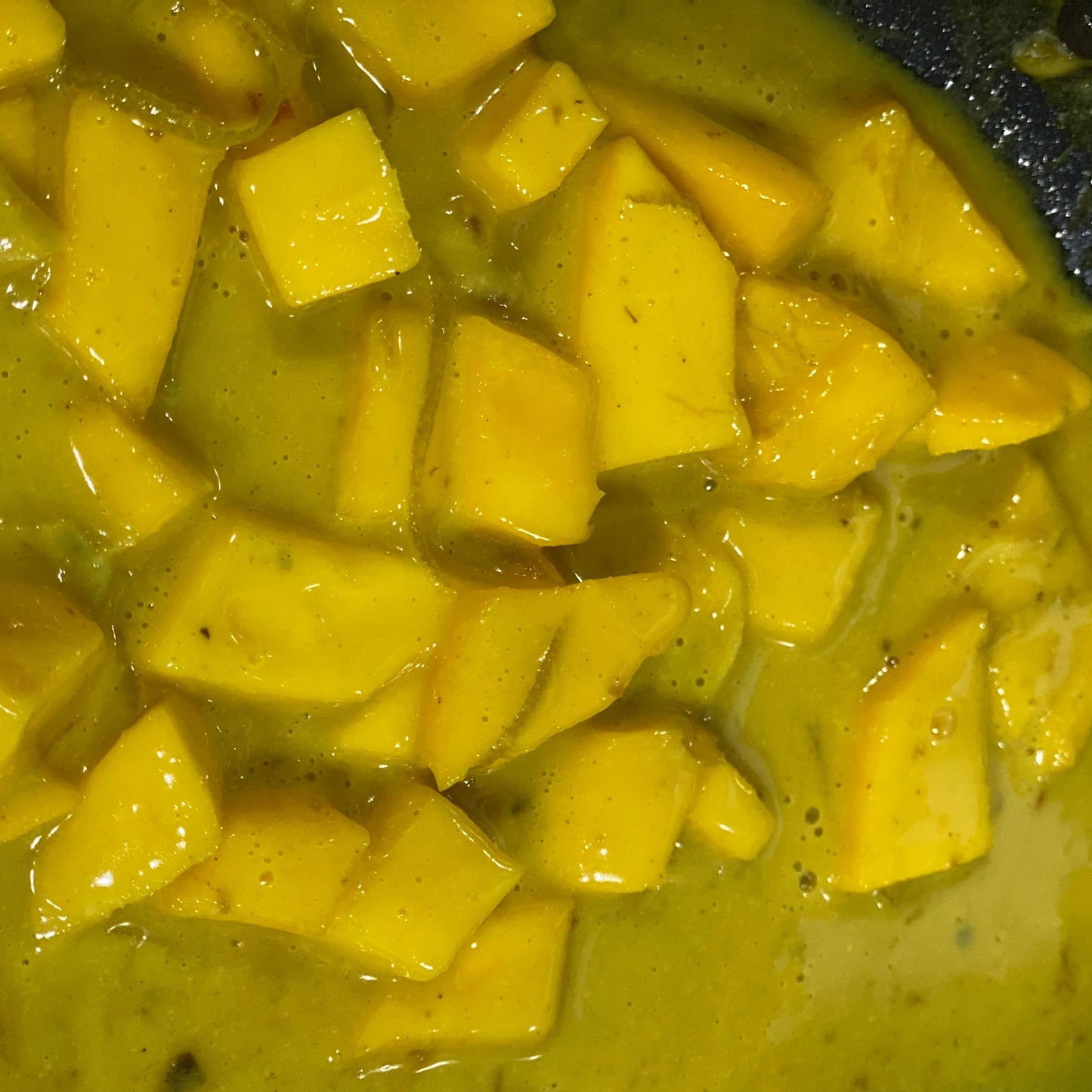 Mango Cream Sauce