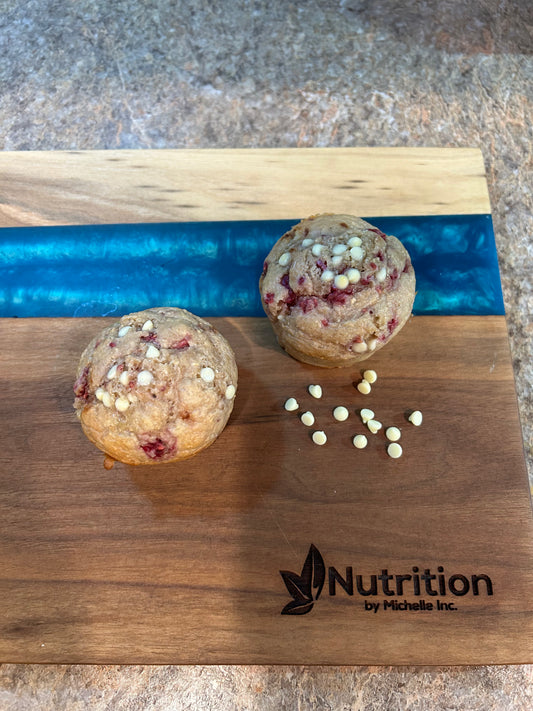 Raspberry White Chocolate Muffins