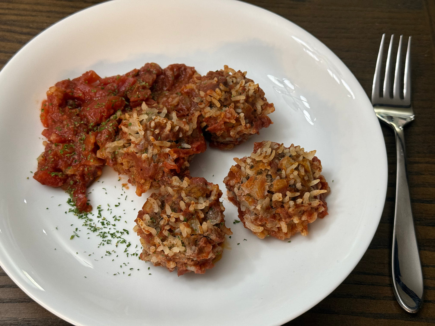 Porcupine Meatballs