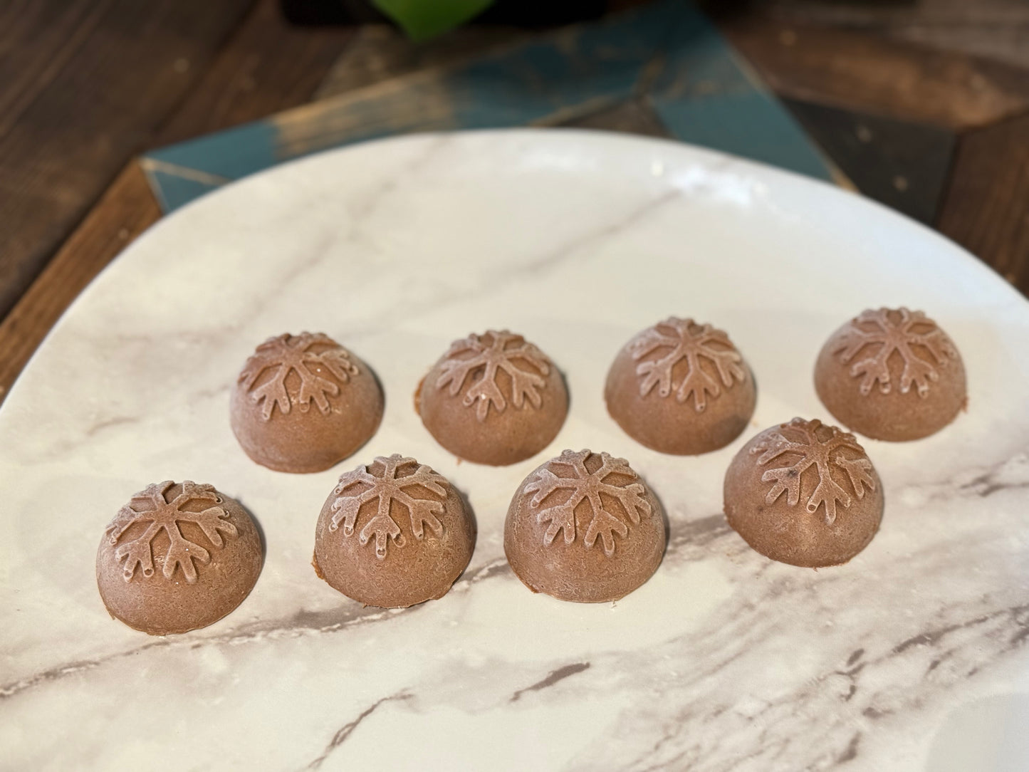 Coconut Cream Chocolate Bombs