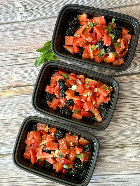 Summer Watermelon Berry Salad
