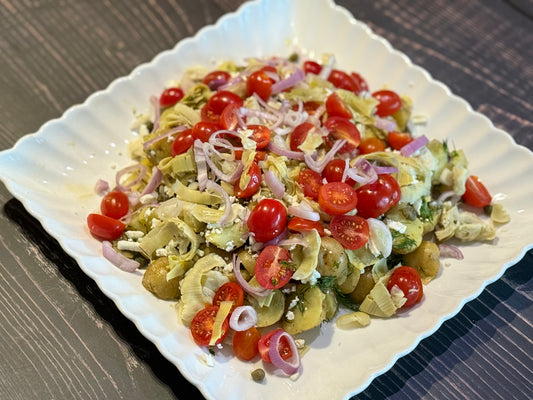 Greek Feta Potato Salad
