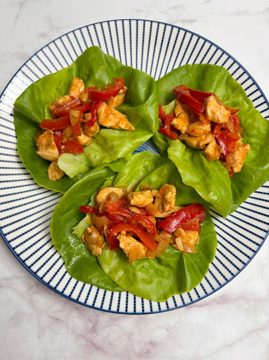 Asian Chicken Lettuce Wraps
