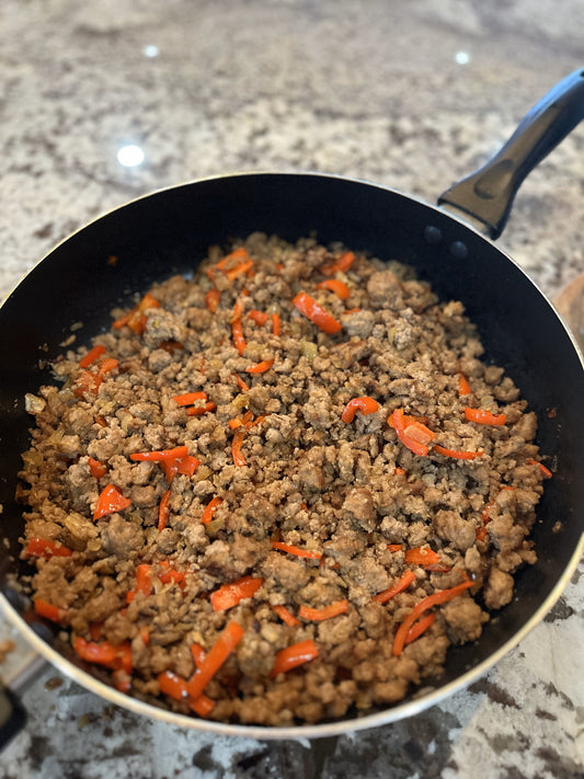 Sweet Ground Pork