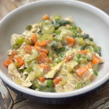 Crustless Chicken Pot Pie