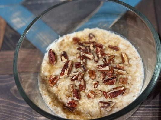 Maple Pecan Oatmeal Bowl