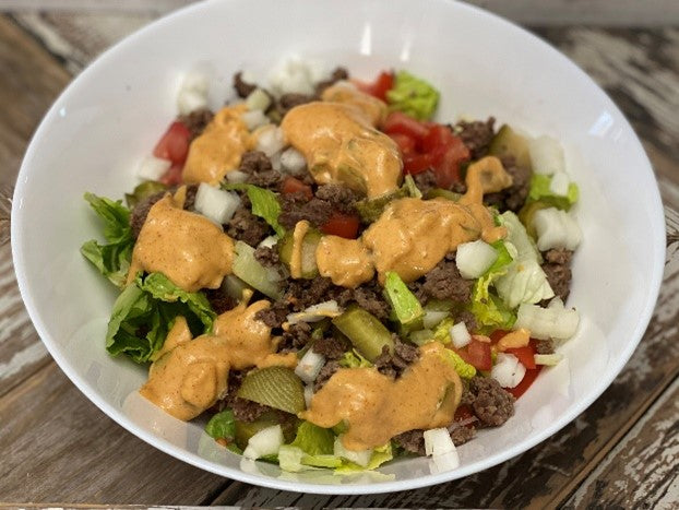 NBM Cheeseburger Salad