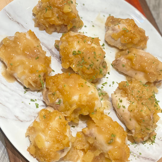 Baked Pineapple Chicken Thighs