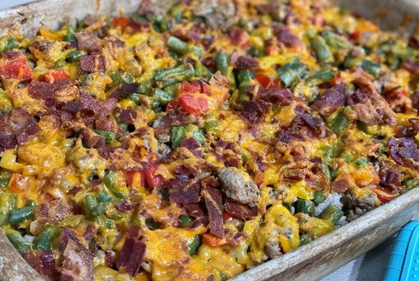 Ranch Turkey & Bacon Casserole