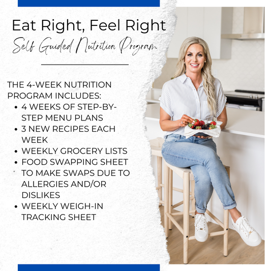 Eat Right, Feel Right Self Guided Nutrition Program