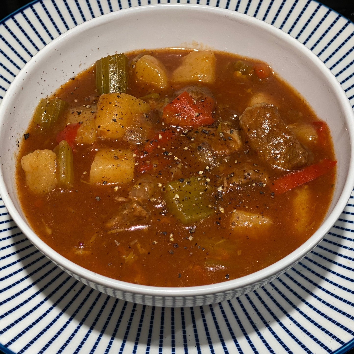 Instant Pot Spanish Beef Stew