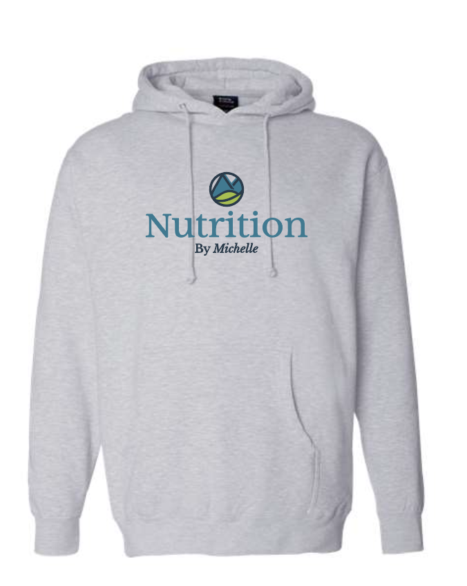 Nutrition by Michelle Stacked Logo Hoodie-PRE ORDER ITEM