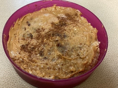 Peanut Butter & Honey Cooked Oats
