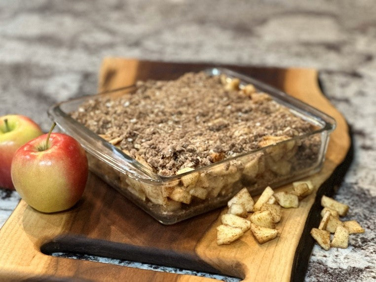 Healthy Apple Crumble