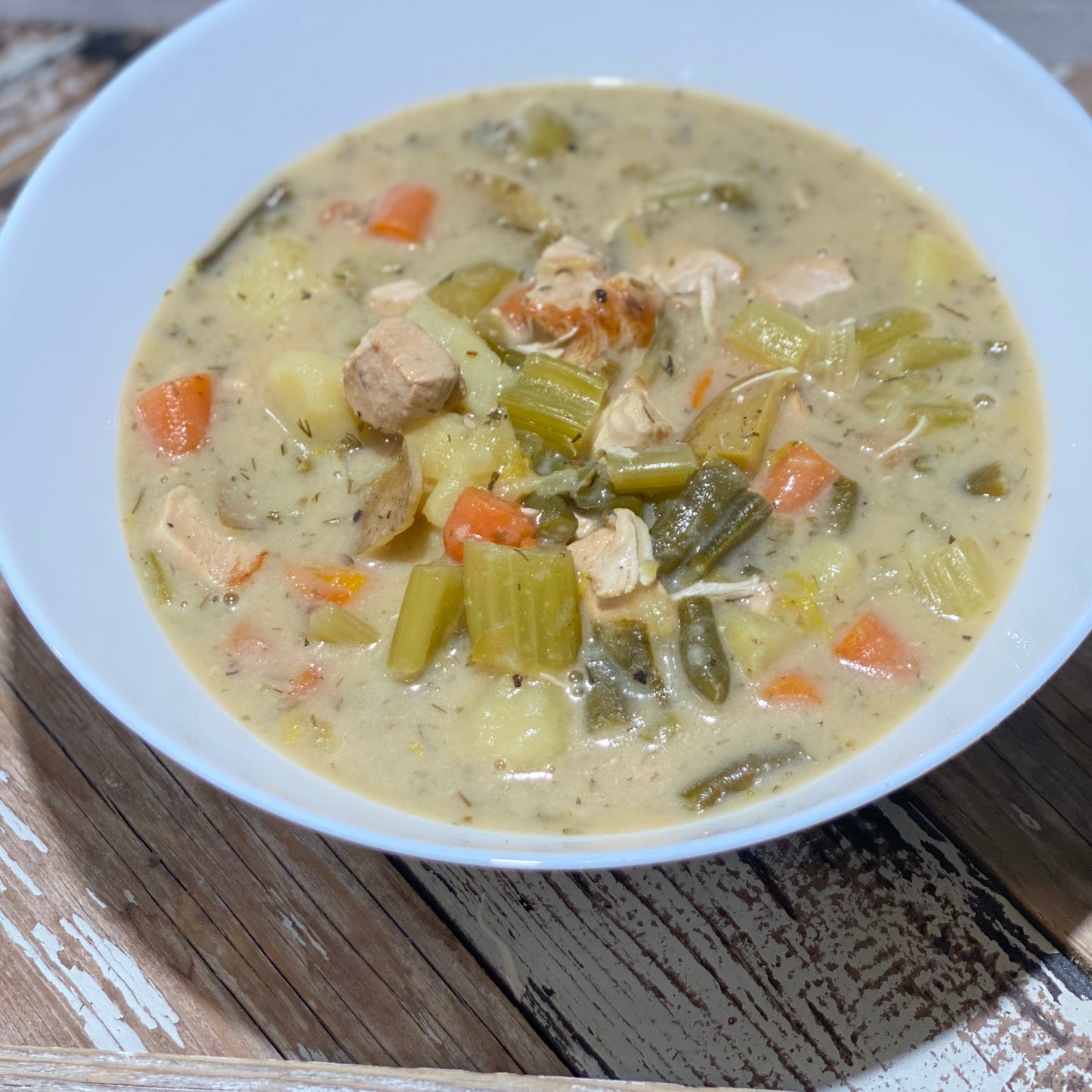 Insta Pot Creamy Chicken Ranch Stew