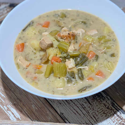 Insta Pot Creamy Chicken Ranch Stew